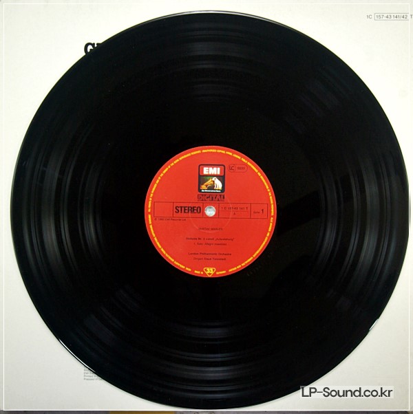 MAHLER SYMPHONY NO.2 KLAUS TENNSTEDT ORIGINAL 1982 EMI 2LP