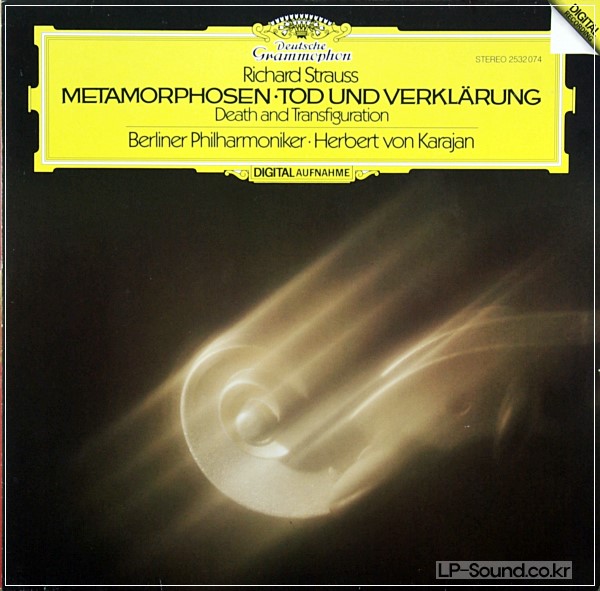 RICHARD STRAUSS METAMORPHOSEN / TOD UND VERKLARUNG / KARAJAN DG 2532 074