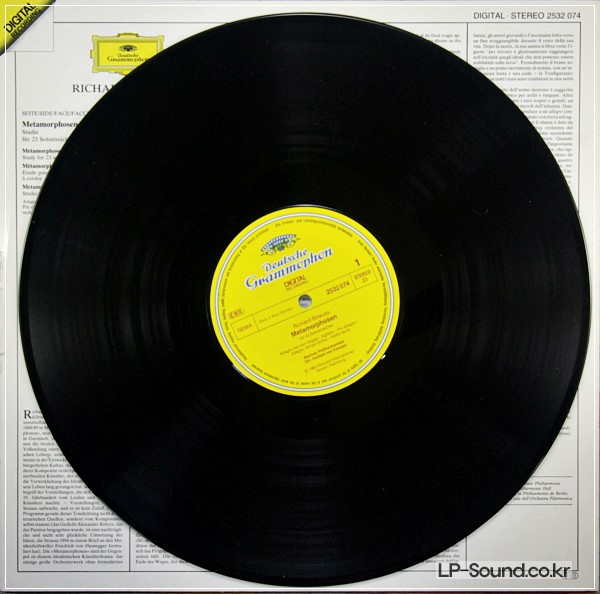 RICHARD STRAUSS METAMORPHOSEN / TOD UND VERKLARUNG / KARAJAN DG 2532 074