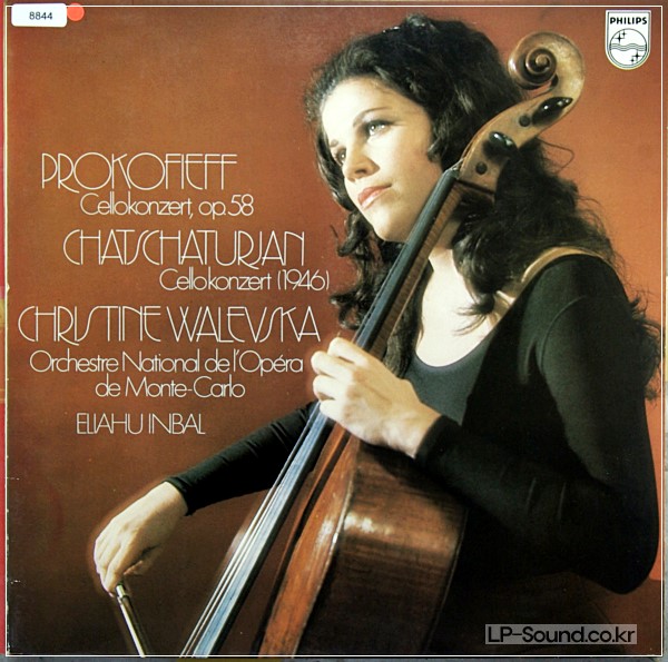 PROKOFIEV KACHATURIAN CELLO CONCERTOS *WALEVSKA INBAL 6500 518