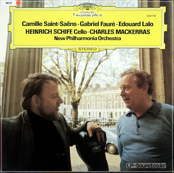 SAINT-SAENS FAURE LALO, SCHIFF MACKERRAS -  DGG LP 2530 793