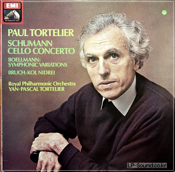SCHUMANN CELLO CONCERTO BRUCH KOL NIDREI PAUL TORTELIER RPO TORTELIER