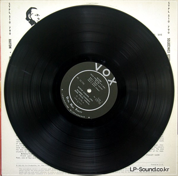 HAYDN VIVALDI BOCCHERINICELLO CONCERTIVOX STPL 510.790 CASSADO