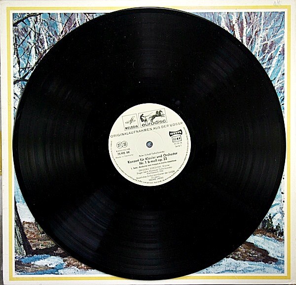 TCHAIKOVSKY PIANO COMPETITION 1966 GRIGORY SOKOLOV  EURODISC 2 LP