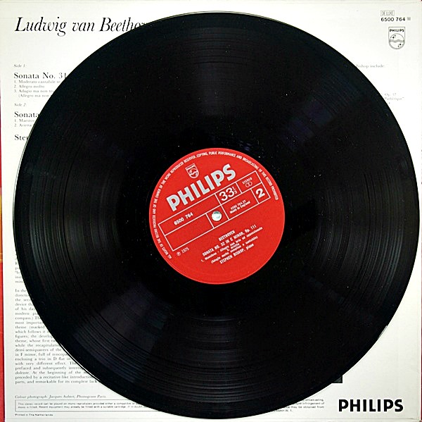 BEETHOVEN, PIANO SONATAS NO.31 OP.110 & NO.32 OP.111 / STEPHEN