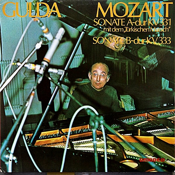 MOZART SONATAS GULDA PIANO AMADEO AVRS 6481