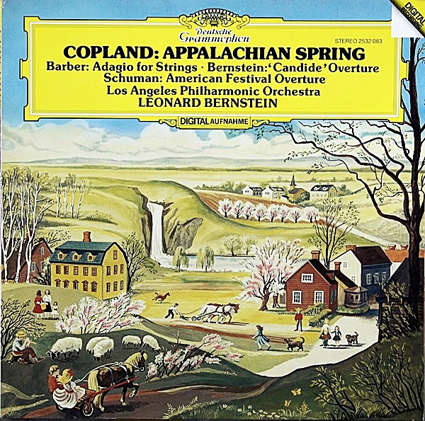 COPLAND - APPALACHIAN SPRING , LOS ANGELES P/O, BERNSTEIN, DG 2532 083