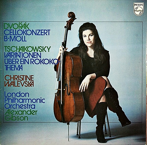 DVORAK / TSCHAIKOVSKY - CELLO - WALEVSKA / 1971 PHILIPS 6500 224