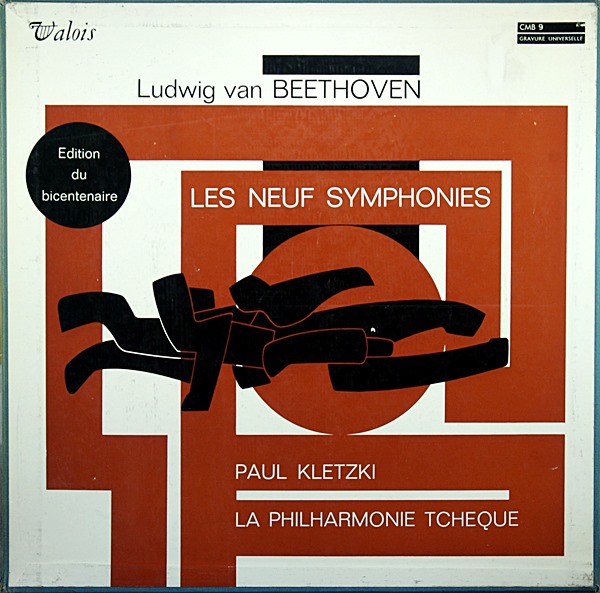 BEETHOVEN LES 9 SYMPHONIES FRENCH BOX 8  PAUL KLETZKI  VALOIS CMB 9