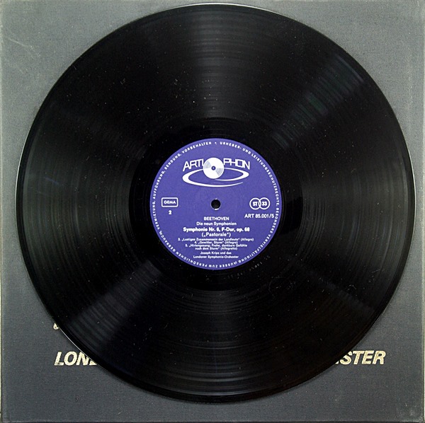 BEETHOVEN - DIE NEUN SYMPHONIEN / KRIPS 7 LP-BOX