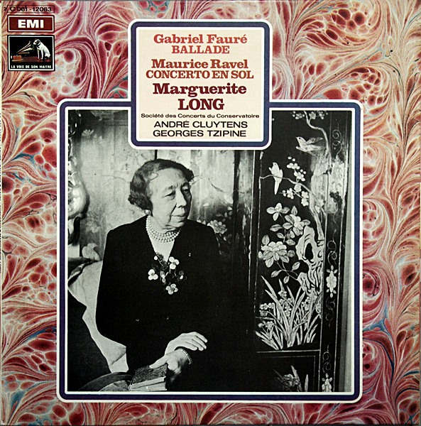 MARGUERITE LONG PIANO FAURE RAVEL CLUYTENS  2C061 12063