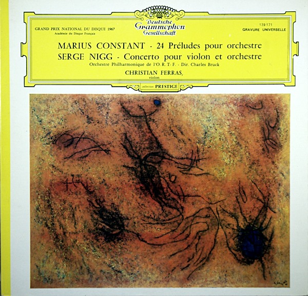 FERRAS, BRUCK: NIGG – VIOLIN CONCERTO NO.1; CONSTANT – 24 PRELUDES  138 171