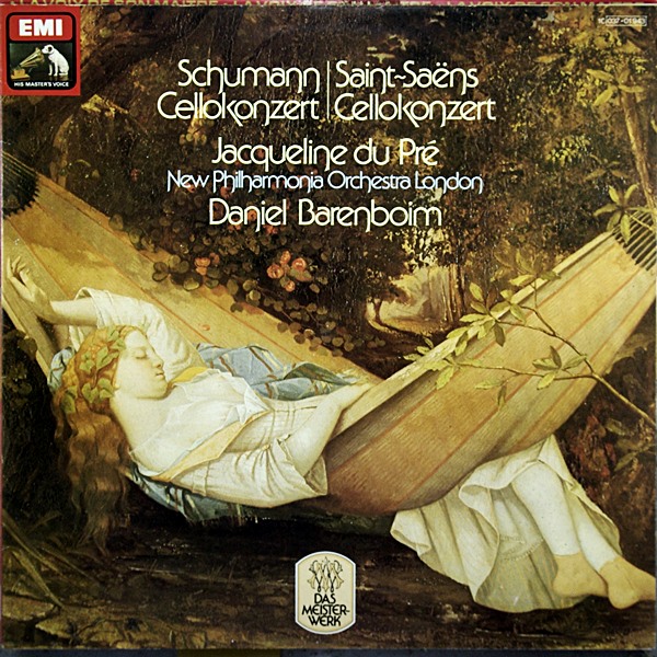 SCHUMANN & SAINT-SAENS CELLO CONCERTOS JACQUELINE DU PRE BARENBOIM