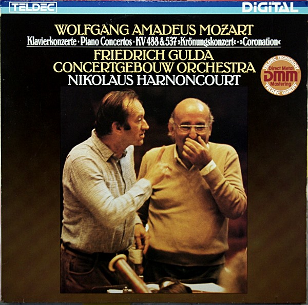 MOZART: PIANO CONCERTOS NO. 23 & 26, 'CORONATION' TELDEC 6.42970 AZ