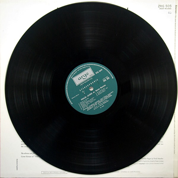 VIVALDI GLORIA PERGOLESI MAGNIFICAT KING'S CHOIR ASMF MARRINER DUTCHZRG 505