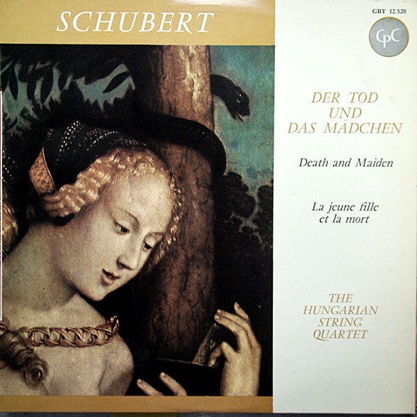 SCHUBERT DER TOD UND DAS MADCHEN CPC GBY 12.520