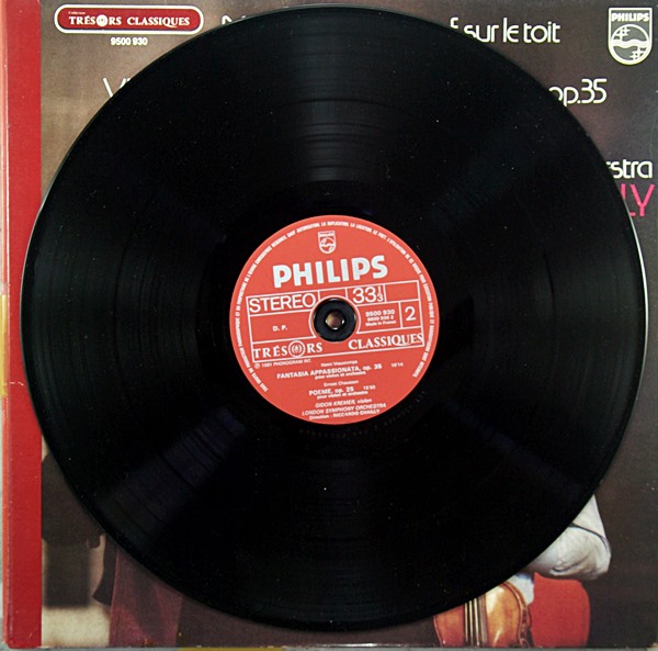 MILHAUD/CHAUSSON/VIEUXTEMPS: VIOLIN KREMMER / CHAILLY  PHILIPS 9500 930