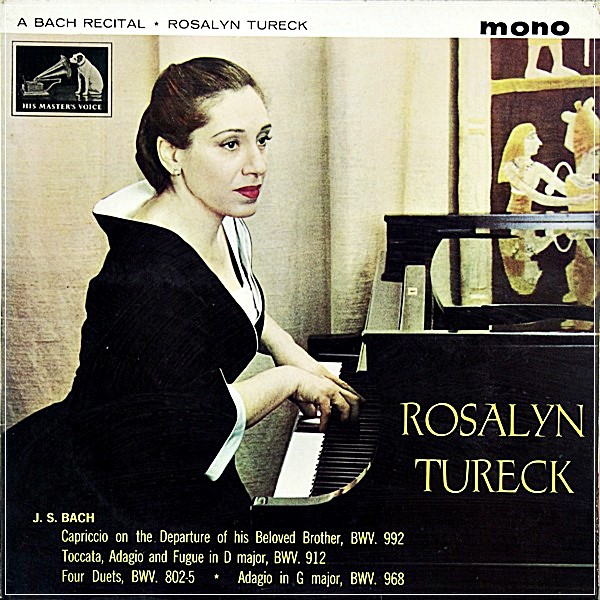MUSIC BY J. S. BACH - ROSALYN TURECK  ALP 1909