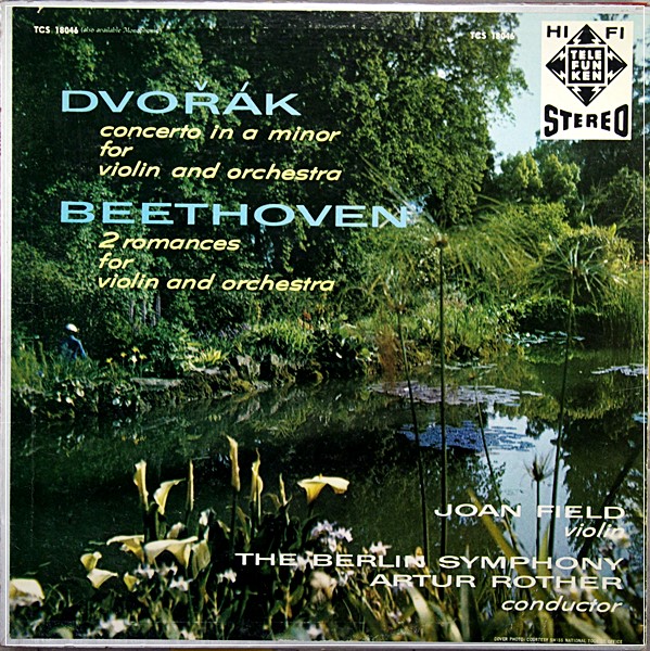 DVORAK & BEETHOVEN,VIOLIN KONZERT.-JOAN FIELD,VIOLINE  TCS 18046