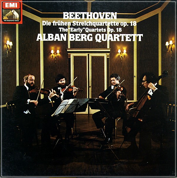 BEETHOVEN/DIE MITTLEREN STREICHQUARTETTE/ALBAN BERG QUAR3 LP BOX