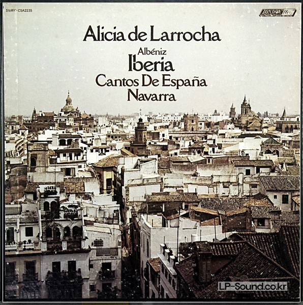 ALICIA DE LARROCHA - ALBENIZ IBERIA NAVARRA SUITE 2-LP-BOX