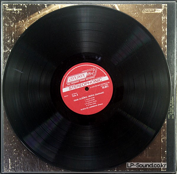 ALICIA DE LARROCHA - ALBENIZ IBERIA NAVARRA SUITE 2-LP-BOX
