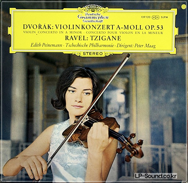 DVORAK RAVEL TZIGANE PEINEMANN DGG 139 120 SLPM