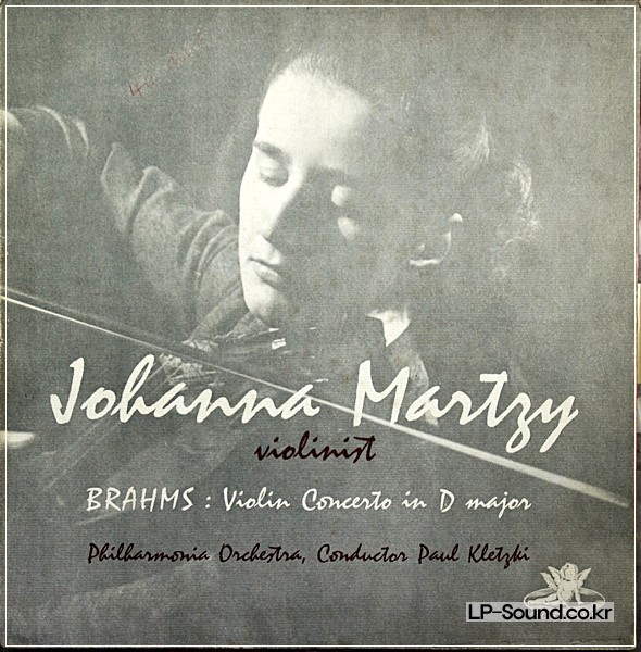 BRAHMS CONCERTO – KLETZKI JOHANNA MARTZY  KLETZKI - ANGEL DOWEL