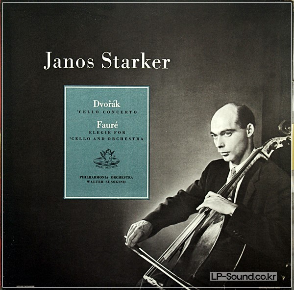 DVORAK CELLO CONCERTO / FAURE ELEGIE - JANOS STARKER  ANGEL 35417