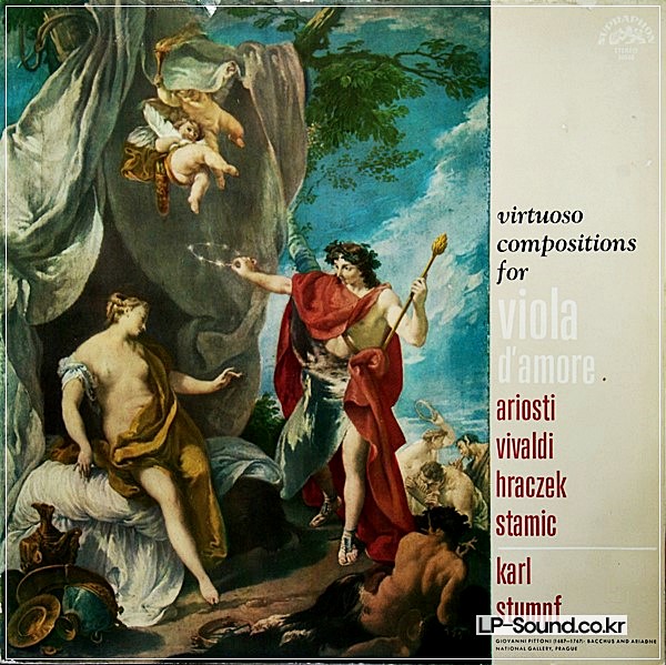 KARL STUMPF VIRTUOSO COMPOSITIONS FOR VIOLA D'AMORE SUA ST 50568