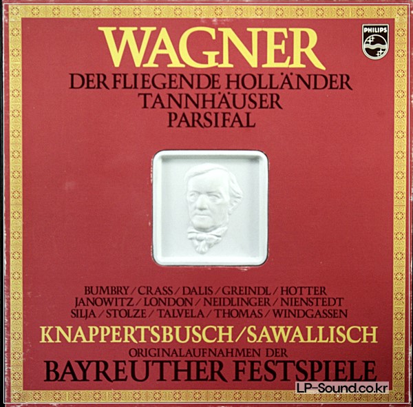 WAGNER - KNAPPERTSBUSCH SAWALLISCH 11-LP-BOX PHILIPS