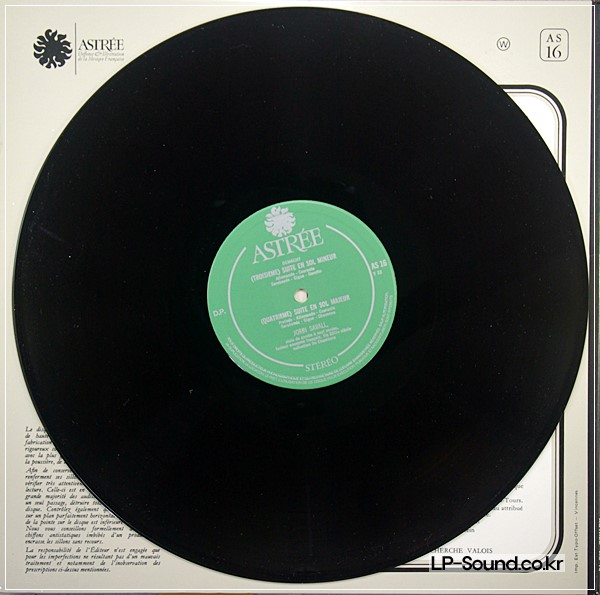 ASTREE AS 16 SAVALL - DEMACHY PIECES DE VIOLE