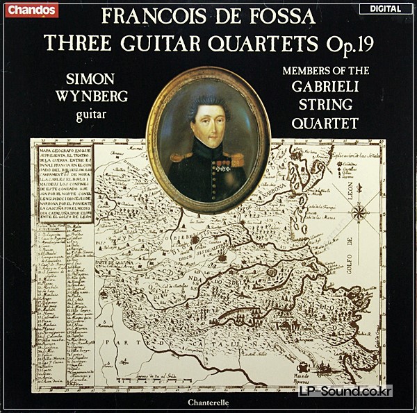 FRACOIS DE FOSSA THREE GUITAR QUARTETS OP 19  CHANDOS