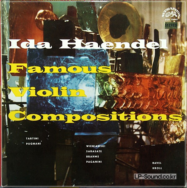 IDA HAENDEL FAMOUS VIOLIN COMPOSITIONS RARE SUA ST 50465