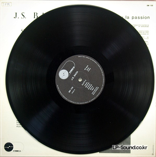GERARD KESSLER LP BACH CELLO SUITE 2 & 4 RARE FRENCH