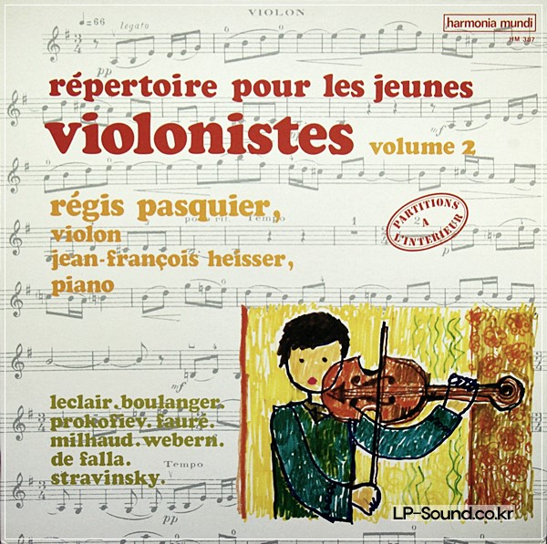 REPERTOIRE POUR LES JEUNES VIOLONISTES VOL.1