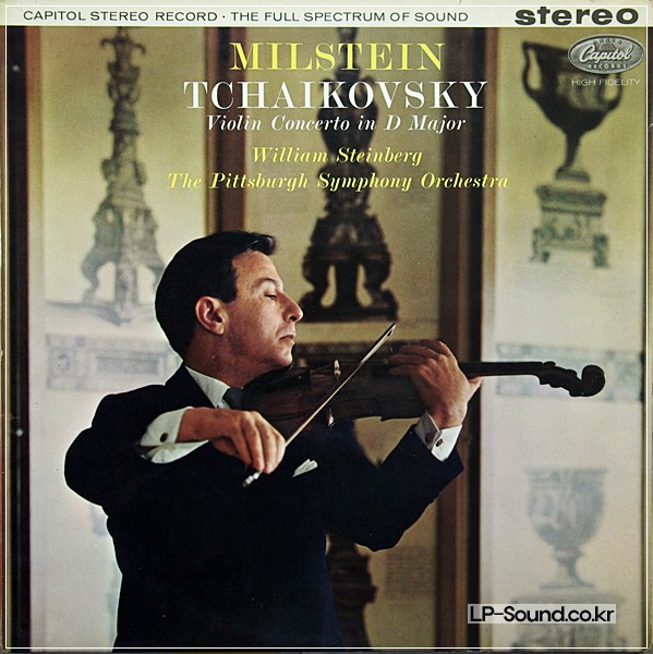 TCHAIKOVSKY VIOLIN CTO* STEINBERG MILSTEIN CAPITOL SP 8512