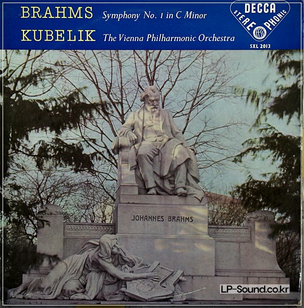 BRAHMS SYMPH NO.1 KUBELIK DECCA SXL 2013 B/B