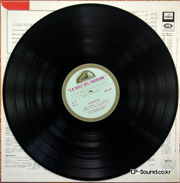 TCHAIKOVSKY 1812 ROMEO AND JULIET SARGENT HMV SQIM 6311 STEREO ED1