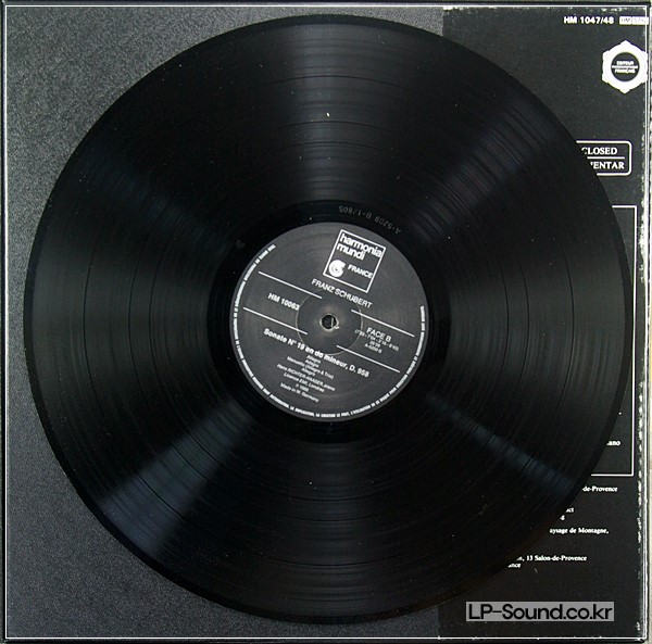 SCHUBERT TRIOS POUR PIANO, VIOLON, ET VIOLONCELLE HM 1047-8 2LP