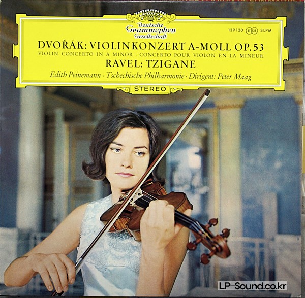 DVORAK RAVEL TZIGANE PEINEMANN DGG 139 120 SLPM