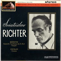 BEETHOVEN SONATA NO. 17 SCHUMANN FANTASIA LP HMV ASD 450