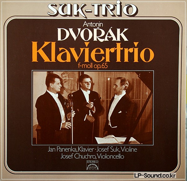 DVORAK PIANO TRIO OP.65 SUK CHUCHRO PANENKA  SUPRAPHON