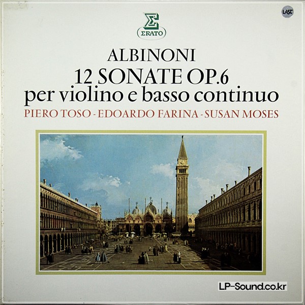 ALBINONI - 12 SONATE OP.6 - ERATO STU 71300 – 1982   2 LP BOX