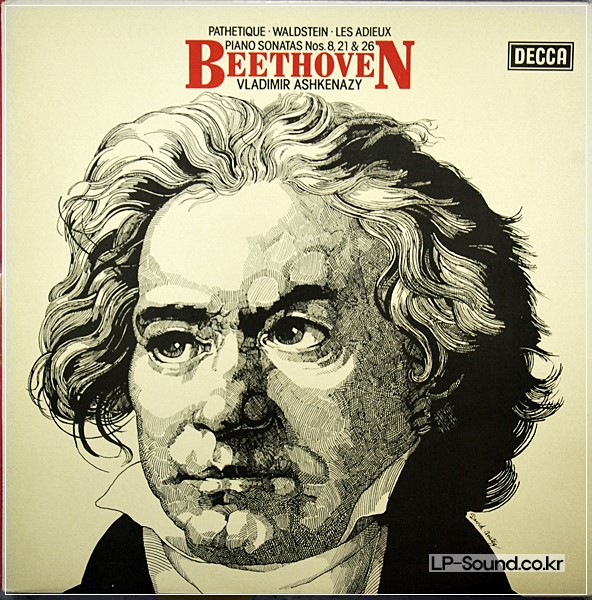 BEETHOVEN/ASHKENAZY 'PIANO SONATAS 8, 21 & 26SXL 6706