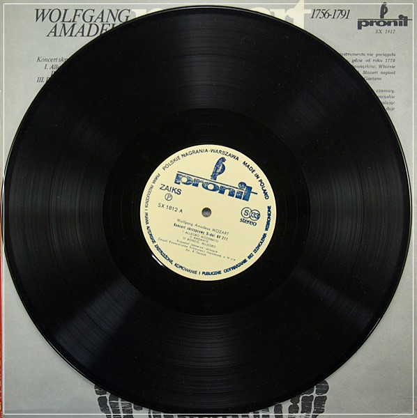 MOZART CONCERTO KV 211/218 JAKOWICZ  PRONIL SX 1812