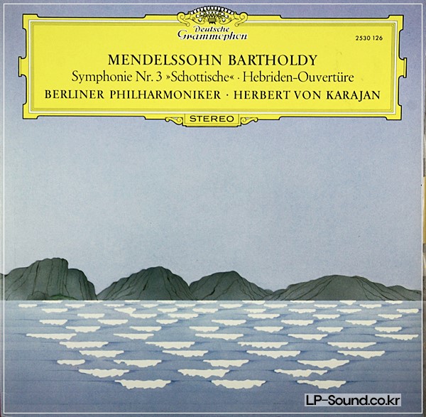MENDELSSOHN BARTHOLDY IMPORT ALBUM KARAJAN DEUTCHE GRAMMOPHON #2530 126