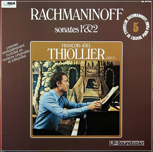 RACHMANINOFF*:FRANCOIS-JOEL THIOLLIER–SONATES № 1 & 2