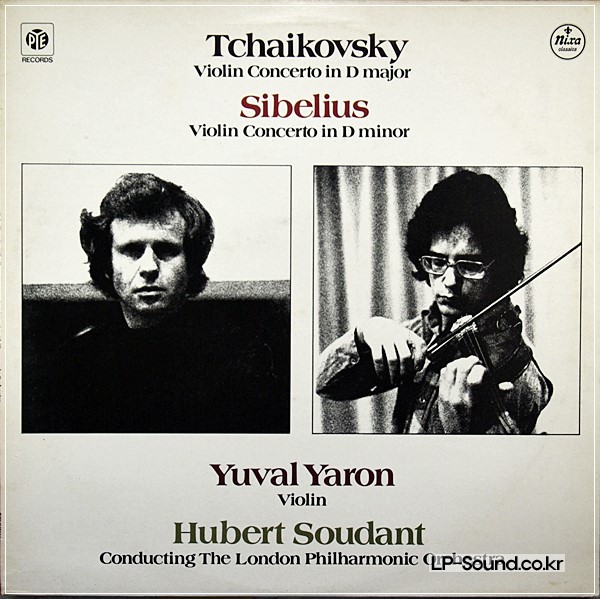 TCHAIKOVSKY & SIBELIUS CONCERTOSYUVAL YARON VIOLINPYE QUAD ST