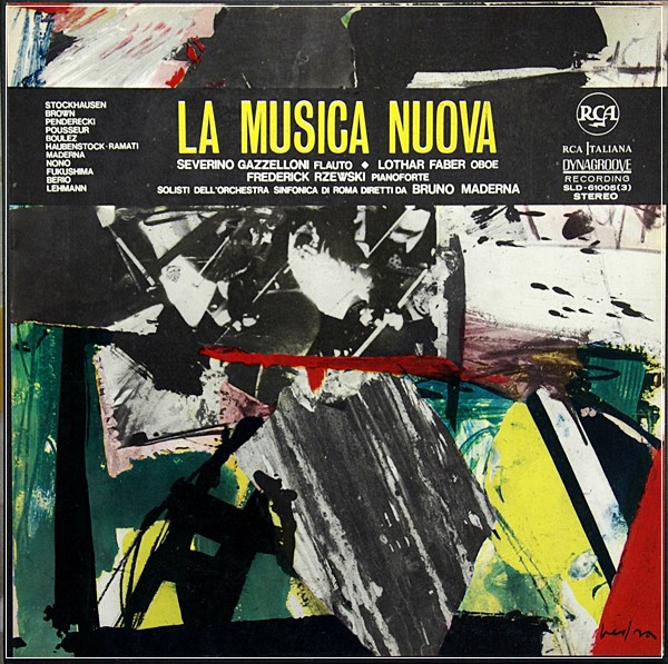 RCA - LA MUSICA NUOVA - STOCKHAUSEN - BOULEZ - NONO 3LP